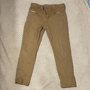 Old Navy Tan Slim Fit Five-Pocket Pants